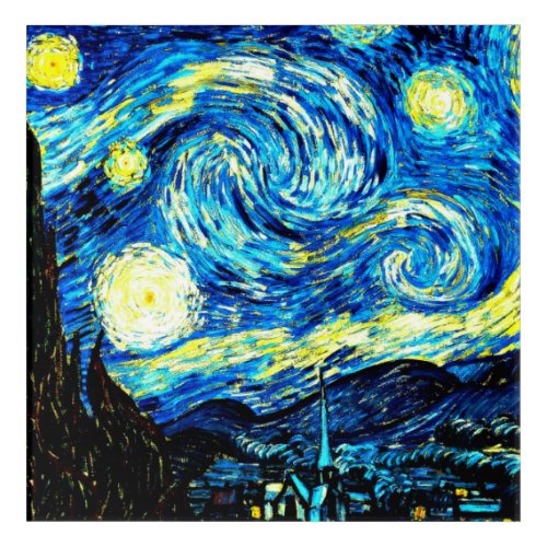 Van Gogh _ Starry Night Acrylic Print