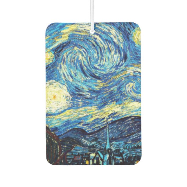 Van Gogh - Starry Night Air Freshener (Front)