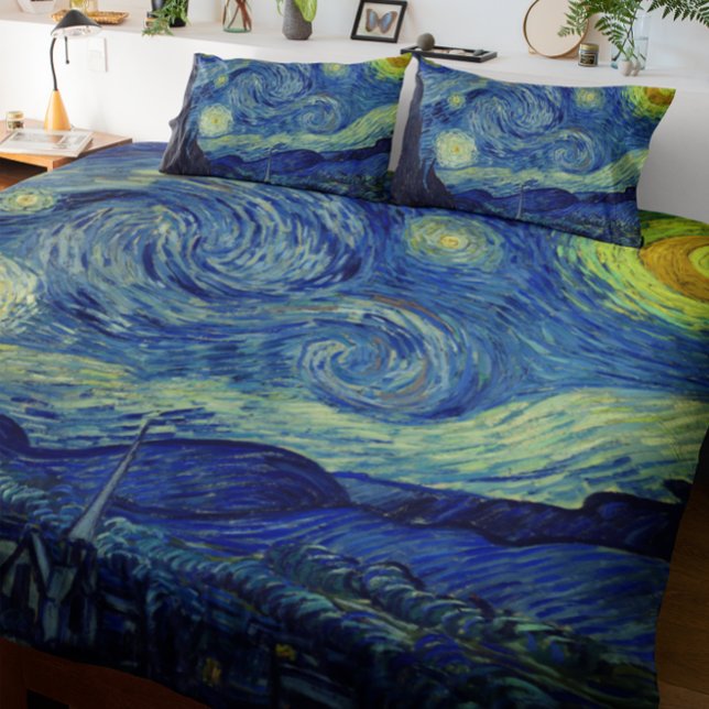 Van Gogh Starry Night Bedding Set Duvet Cover (Creator Uploaded)