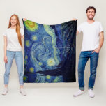 Van Gogh Starry Night Bedding Set Fleece Blanket<br><div class="desc">Vincent Van Gogh's Artwork " The Starry Night" is featured on this Fleece Blanket. A nighttime sky so alive with sumptuous swirls! **Check out related products with this design in our store and discover more amazing options with this wonderful image: https://www.zazzle.com/collections/arty_gifts_for_the_van_gogh_fan_in_your_life-119079521028472120?rf=238919973384052768</div>