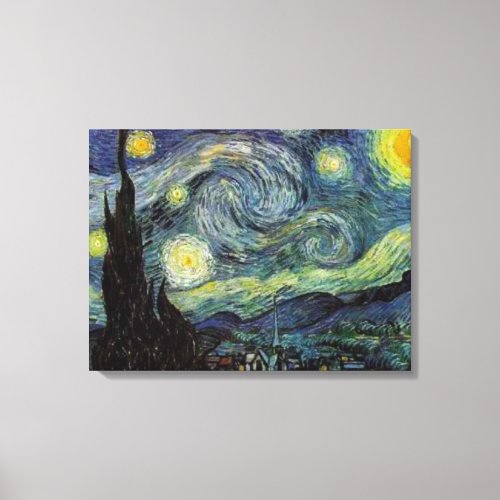 Van Gogh Starry Night Canvas Print