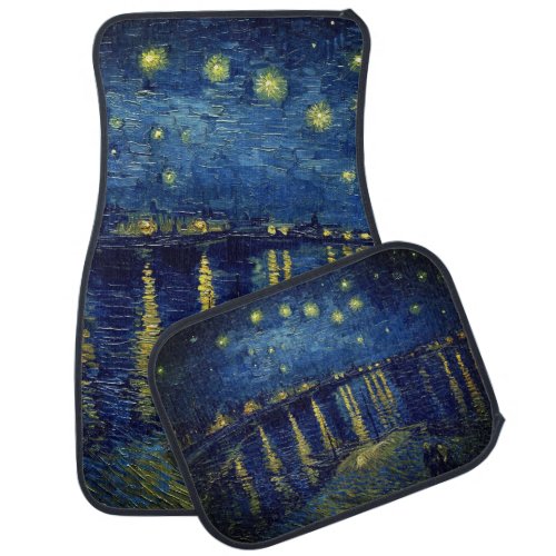 Van Gogh _ Starry Night Car Floor Mat