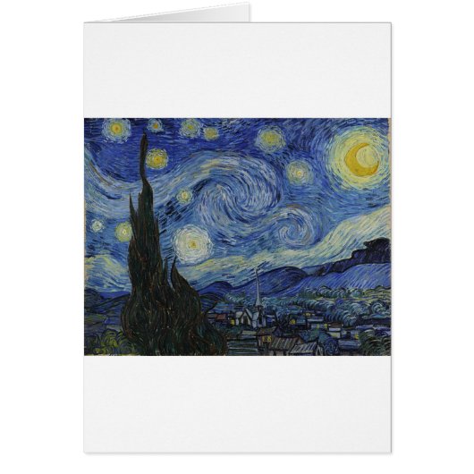 Van Gogh Starry Night Cards (Front)