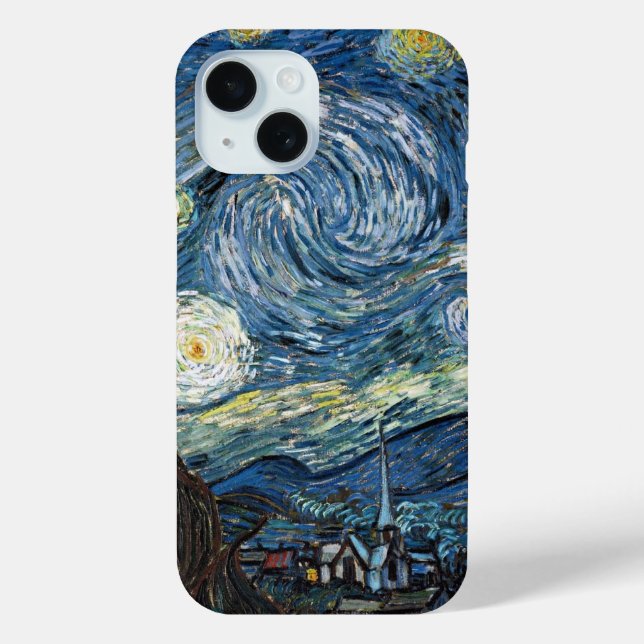 Van Gogh Starry Night Case-Mate iPhone Case (Back)