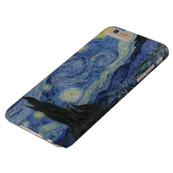 Van Gogh Starry Night Barely There Iphone 6 Plus Case by clonecire at Zazzle