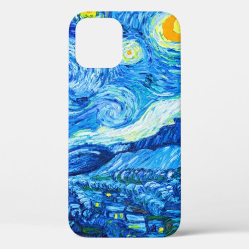 Van Gogh Starry Night iPhone 12 Case