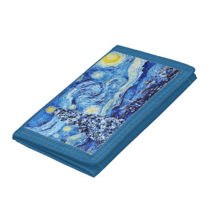 Van Gogh - Starry Night - Christmas Tri-fold Wallet
