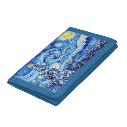 Van Gogh _ Starry Night _ Christmas Trifold Wallet