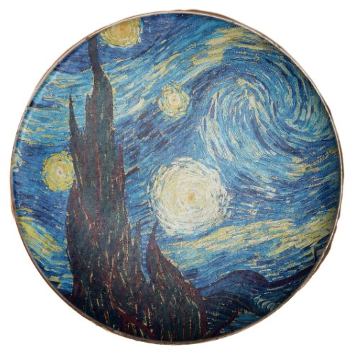 Van Gogh Starry Night Classic Impressionism Art Chocolate Covered Oreo