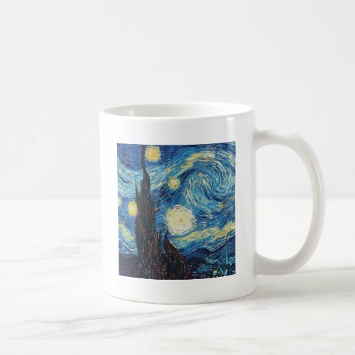 Van Gogh Starry Night Classic Impressionism Art Coffee Mug