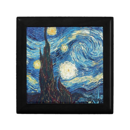Van Gogh Starry Night Classic Impressionism Art Gift Box