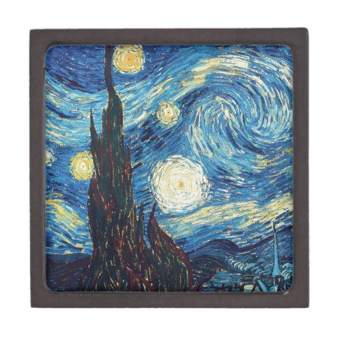 Van Gogh Starry Night Classic Impressionism Art Gift Box