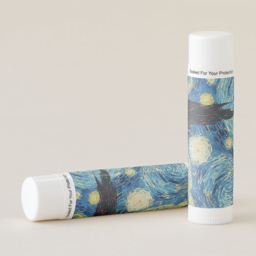 Van Gogh Starry Night Classic Impressionism Art Lip Balm