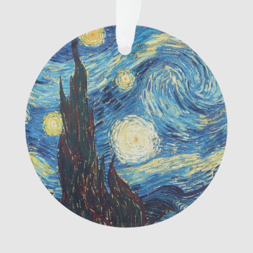 Van Gogh Starry Night Classic Impressionism Art Ornament