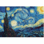 Van Gogh Starry Night Classic Impressionism Art Statuette<br><div class="desc">Starry Night Painting - This is the Vincent Van Gogh masterpiece,  The Starry Night  1889.</div>