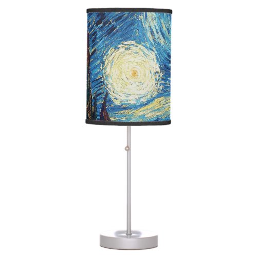 Van Gogh Starry Night Classic Impressionism Art Table Lamp