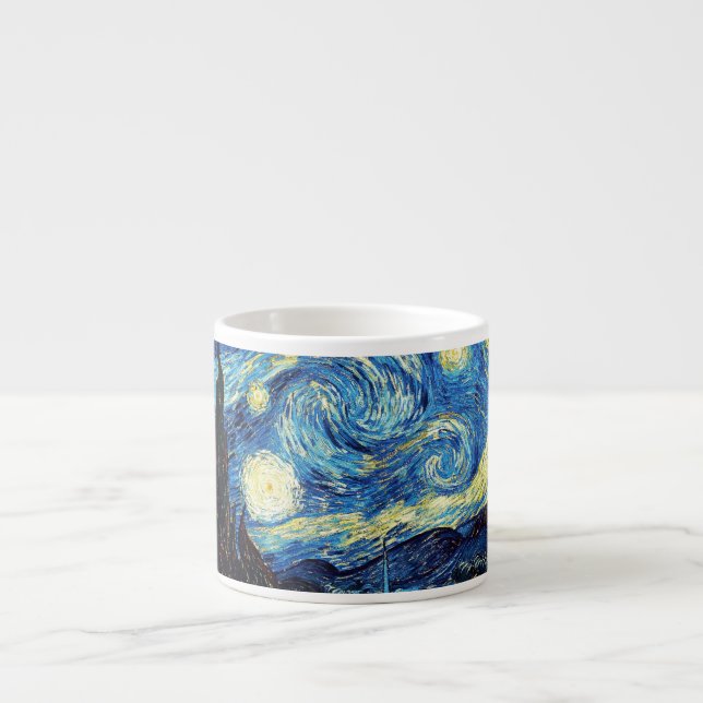 Van Gogh Starry Night Coffee Mug (Front)