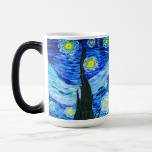 Van Gogh Starry Night Color Morph Mug