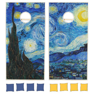 Van Gogh Starry Night Cornhole Set