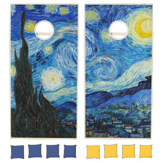 Van Gogh Starry Night Cornhole Set