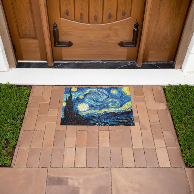 Van Gogh - Starry Night Doormat (Outdoor)