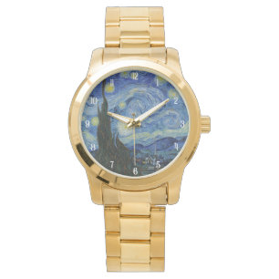 Van Gogh Starry Night Elegant Men’s Watch