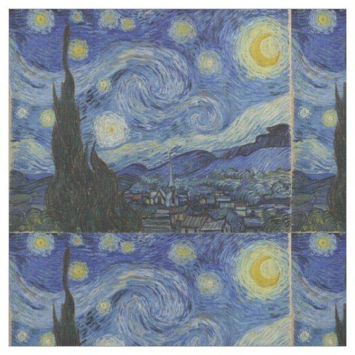 Van Gogh Starry Night Fabric