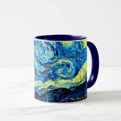 Van Gogh _ Starry Night famous painting Mug