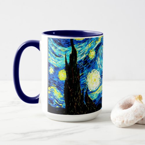 Van Gogh _ Starry Night famous painting Mug