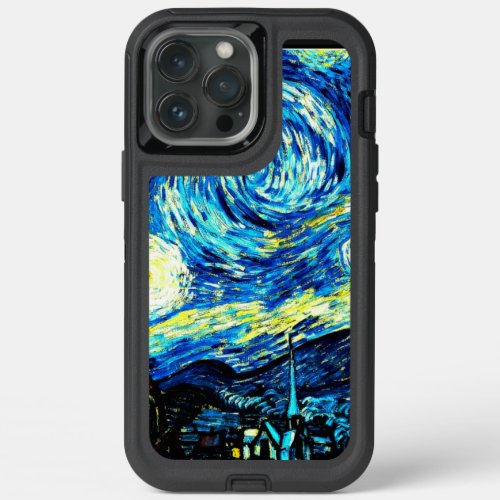 Van Gogh _ Starry Night famous painting iPhone 13 Pro Max Case