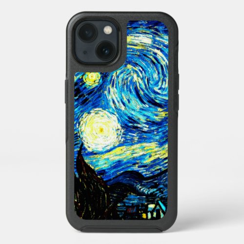 Van Gogh _ Starry Night famous painting iPhone 13 Case