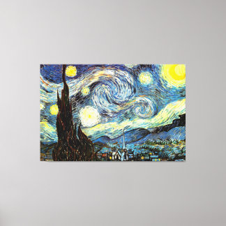 Van Gogh Starry Night Fine Art Canvas Print