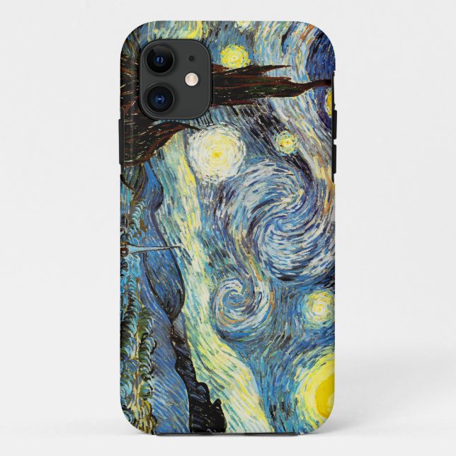 Van Gogh Starry Night Fine Art Case-Mate iPhone Case (Back)