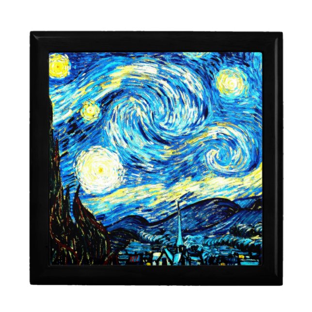 Van Gogh, Starry Night, Gift Box (Front)