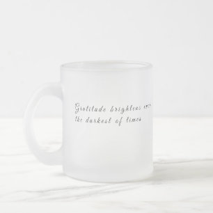 Van Gogh Starry Night Gratitude Artistic Uplifting Frosted Glass Coffee Mug