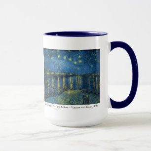 Van Gogh Starry Night Gratitude Artistic Uplifting Mug