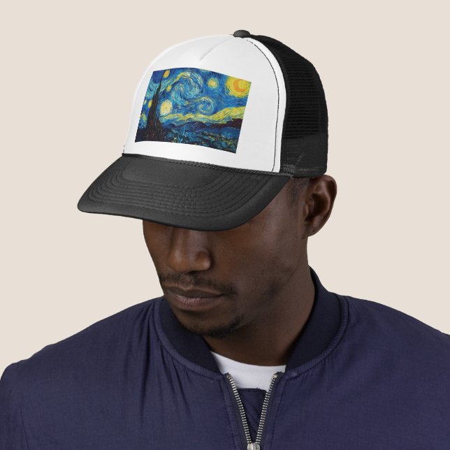 Van Gogh Starry Night Hat Zazzle