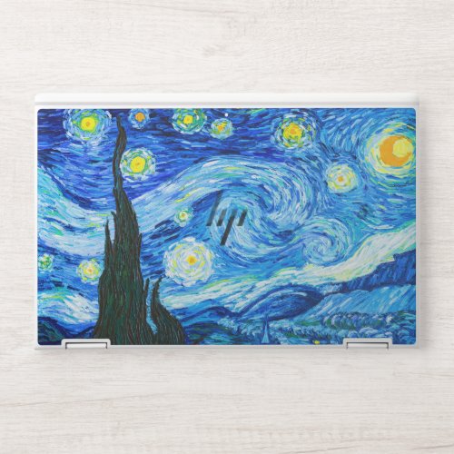 Van Gogh Starry Night HP Laptop Skin