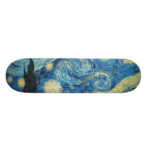 Van Gogh Starry Night Skateboards 