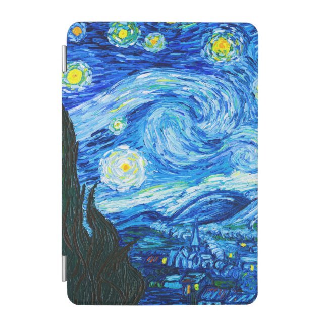 Van Gogh Starry Night iPad Mini Cover (Front)