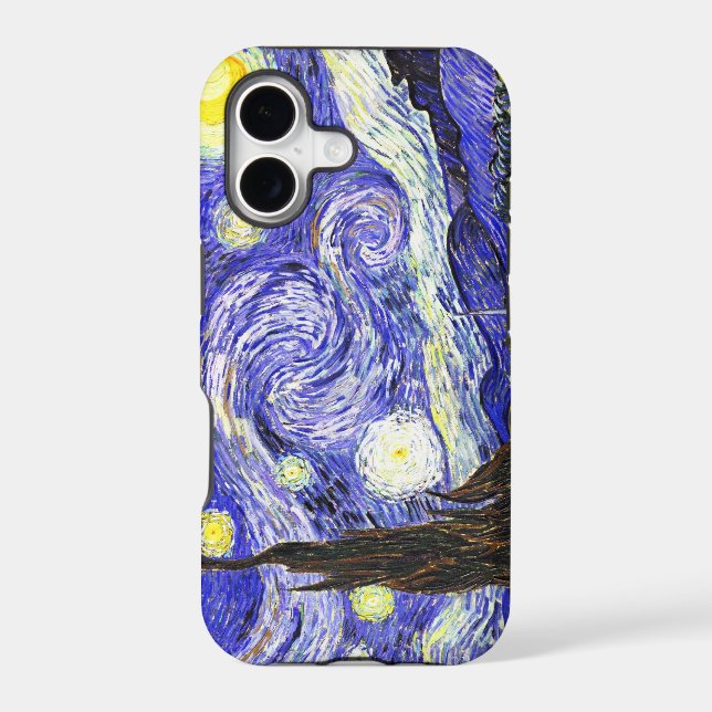 Van Gogh Starry Night Iphone Case (Back)