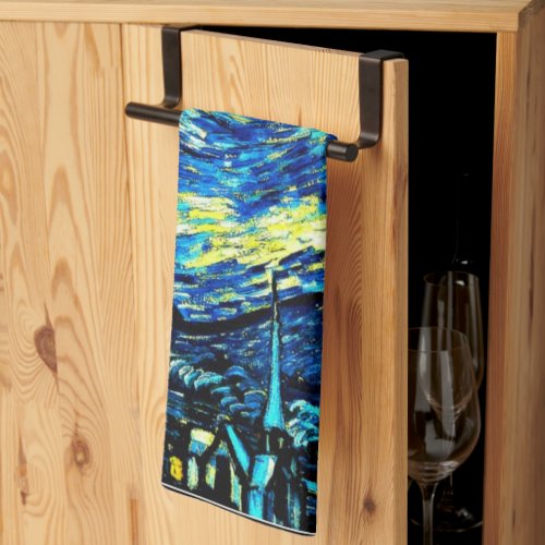 Van Gogh _ Starry Night  Kitchen Towel