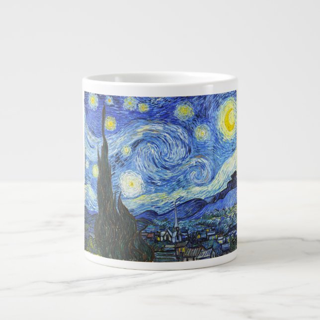 VAN GOGH Starry Night Large Coffee Mug (Front)