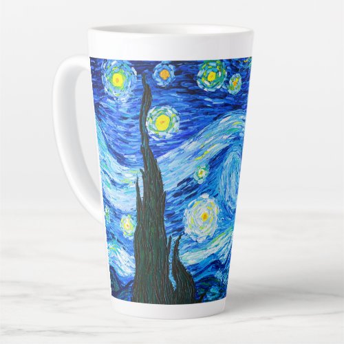 Van Gogh Starry Night Latte Mug