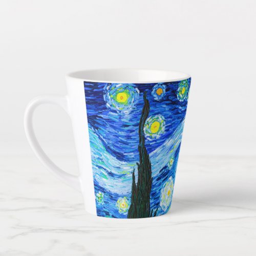 Van Gogh Starry Night Latte Mug