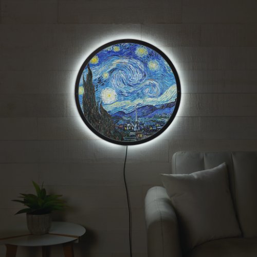 Van Gogh _ Starry Night LED Sign