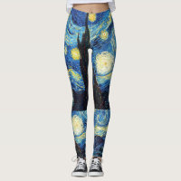 Van Gogh Starry Night Leggings