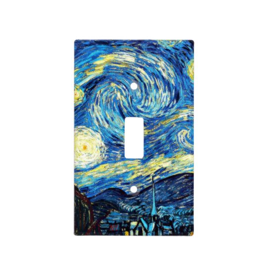 Van Gogh Starry Night Light Switch Cover