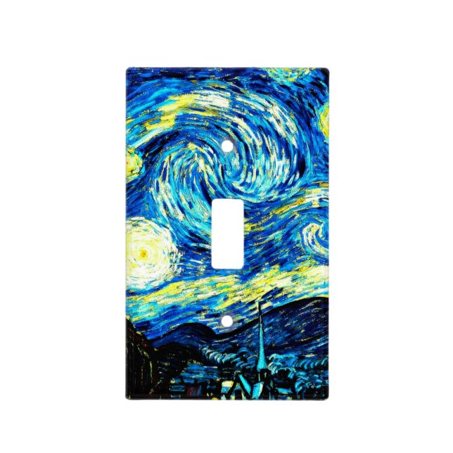 Van Gogh - Starry Night Light Switch Cover (Front)