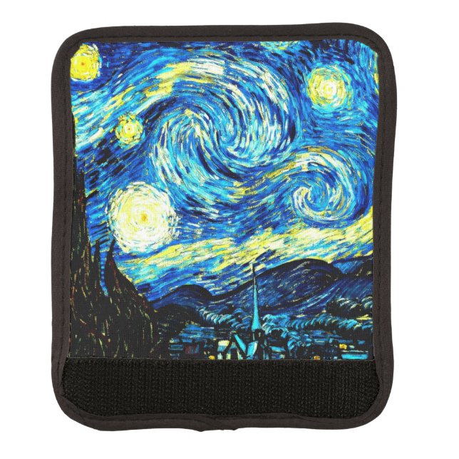 Van Gogh - Starry Night Luggage Handle Wrap (Front)